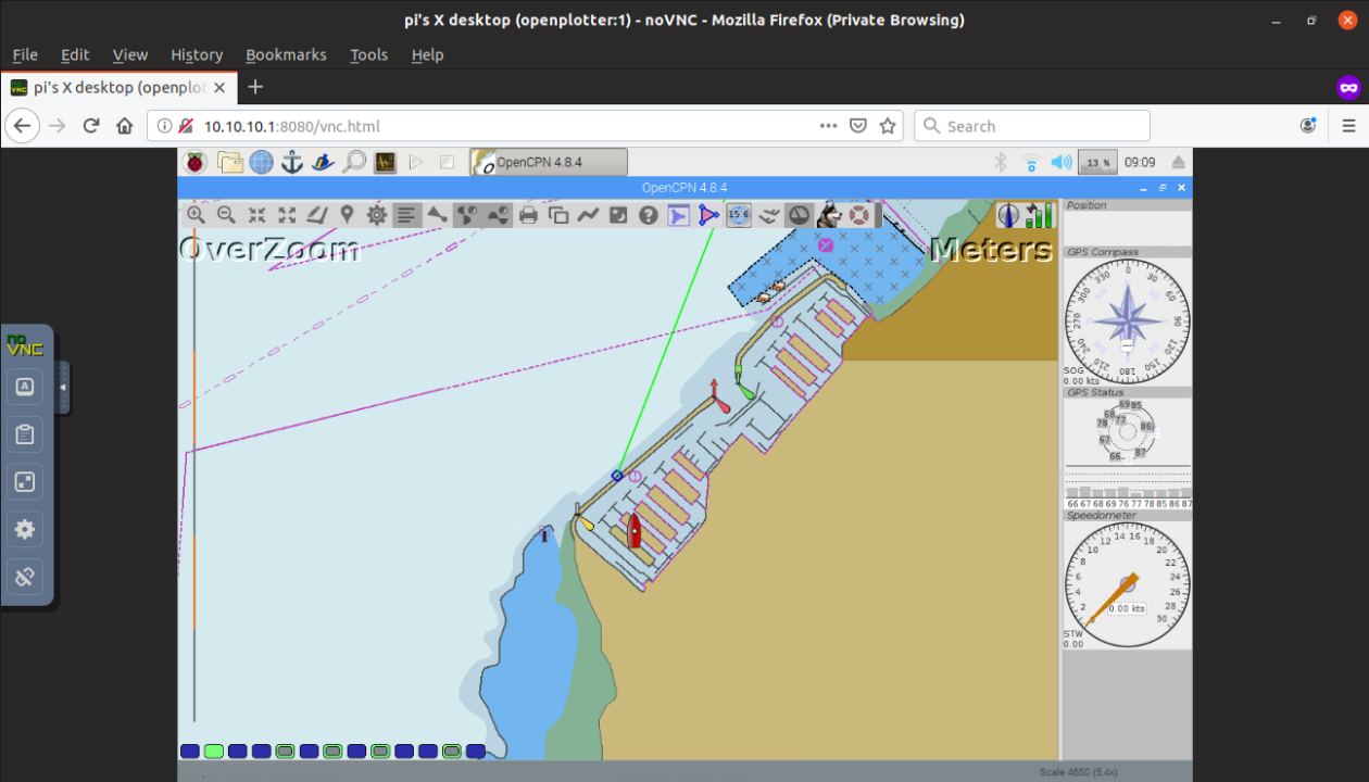 Client-less VNC on OpenPlotter with NoVNC