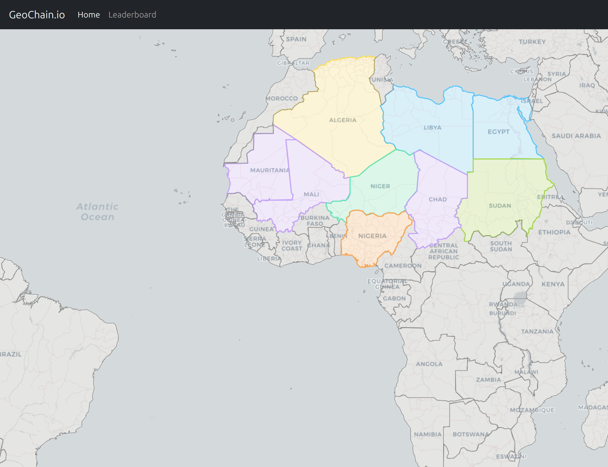 GeoChain: The Addictive Geography Game That Tests Your Border Knowledge